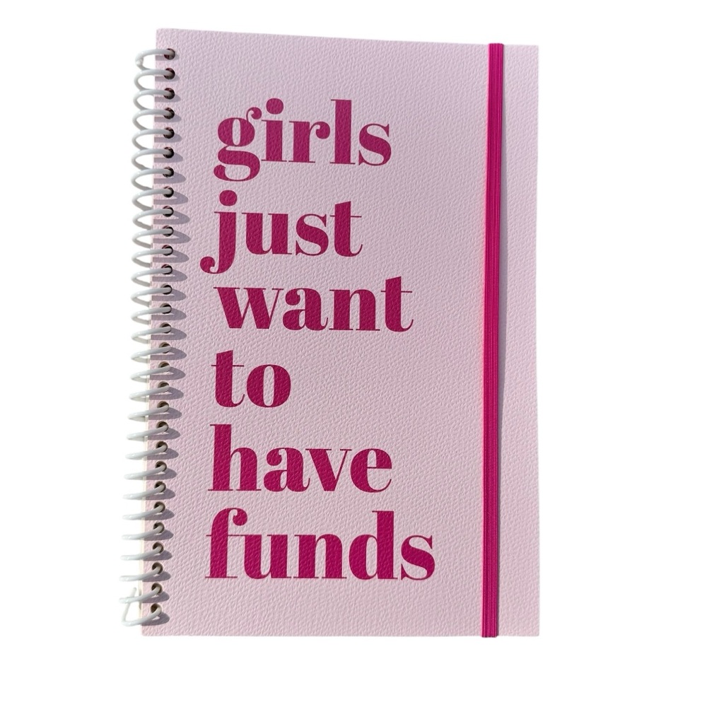 Home Finance Bill Organizer monthly pockets Budget planner girls just want  NEW
